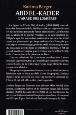 Abd el-Kader, l'Arabe des Lumières, Karima Berger