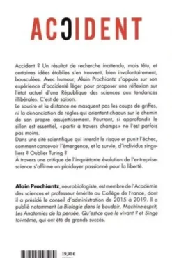 Accident. Regard sur la république des sciences, Alain Prochiantz