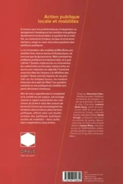 Action publique locale et mobilités. Un paysage en transition ? Edition 2023, Alexis Fabry