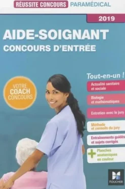 Aide-soignant. Concours d'entrée, Edition 2019, Jackie Pillard