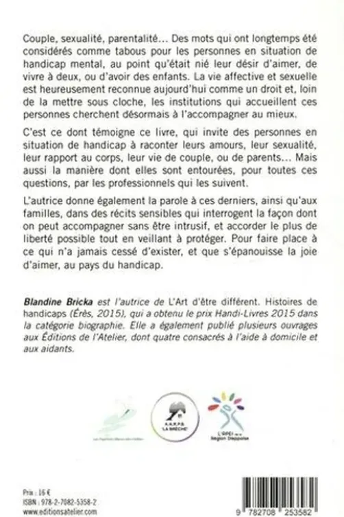 Aimer au pays du handicap, Blandine Bricka