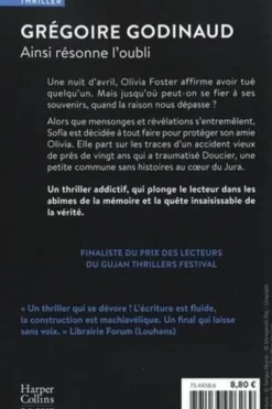 Ainsi résonne l'oubli, Grégoire Godinaud