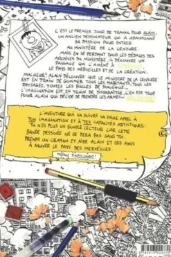 Alain au pays des merveilles. La BD dont vous êtes le crayon, Davy Mourier