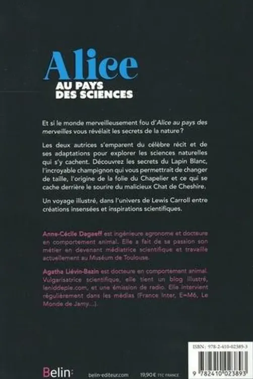 Alice au pays des sciences, Anne-Cécile Dagaeff