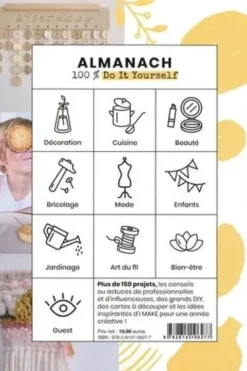 Almanach 100 % Do It Yourself, Elise Bautista Maillet
