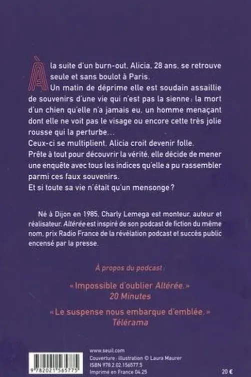 Altérée, Charly Lemega