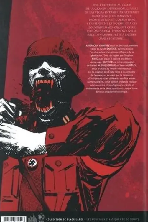 American Vampire Intégrale Tome 2 : 1936-1943, Scott Snyder