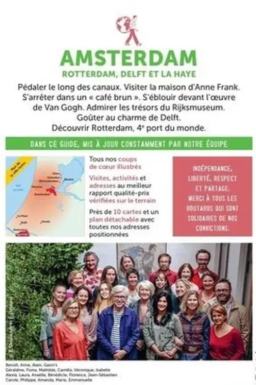 Amsterdam. Rotterdam, Delft et La Haye, Edition 2024-2025, avec 1 Plan détachable, Le Routard