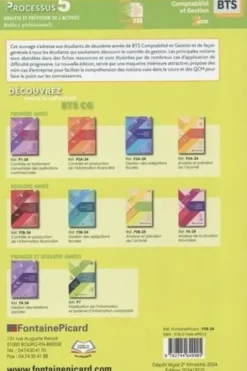 Analyse et prévision de l'activité Processus 5 BTS CG 2e année. Edition 2024-2025, Jean-Jacques Benaïem