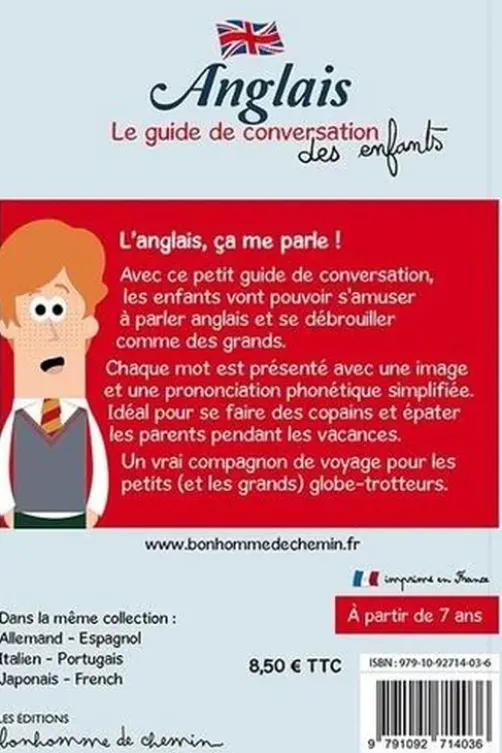 Anglais. Le guide de conversation des enfants, Stéphanie Bioret