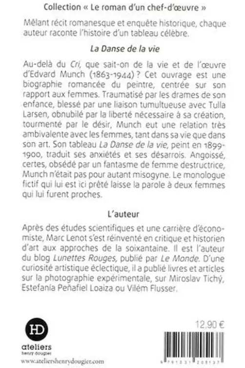 Angoisses et désir selon Munch, Marc Lenot