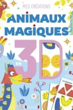 Animaux magiques en 3D. 5 animaux à monter et à décorer, Gaël Le Neillon