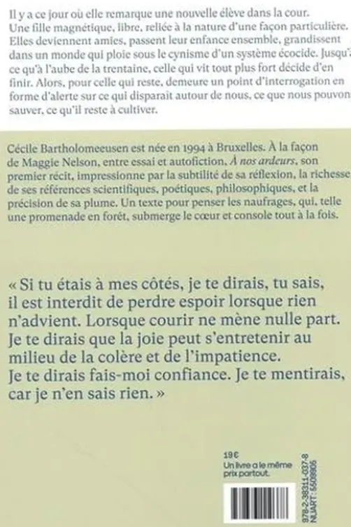 A nos ardeurs, Cécile Bartholomeeusen