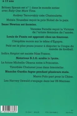 17 ans, Frédéric Taddeï