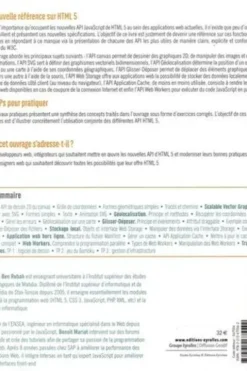 API HTML 5. Maitrisez le web moderne !, Hassen Ben Rebah