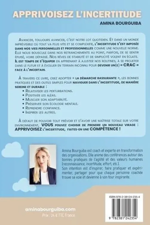 Apprivoisez l'incertitude. Faites-en une compétence !, Amina Bourguiba