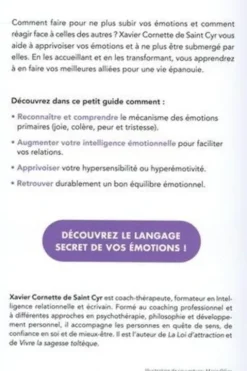 Apprivoisez sereinement vos émotions, Xavier Cornette de Saint Cyr