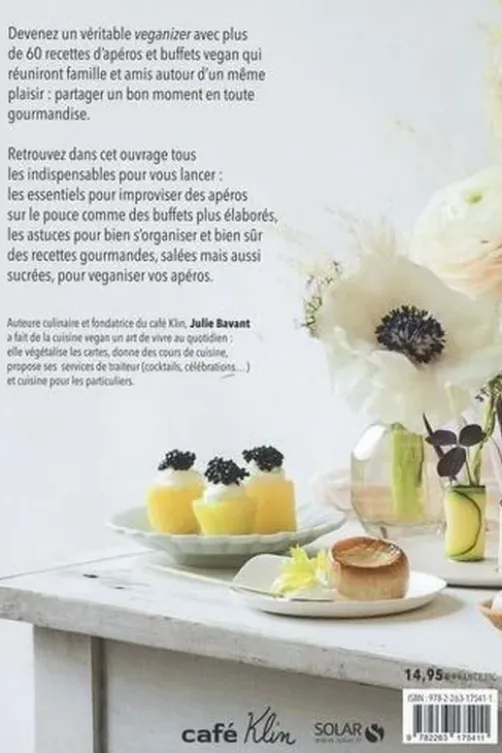 Apéros et buffets vegan, Julie Bavant