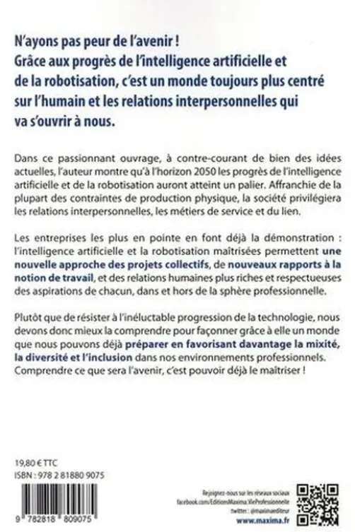 Après l'intelligence artificielle et la robotisation. Mixité - Diversité - Inclusion, Hervé Cuillandre