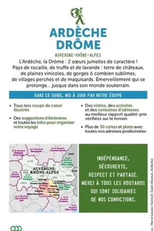 Ardèche, Drôme (Auvergne-Rhône-Alpes). Edition 2021-2022, Le Routard