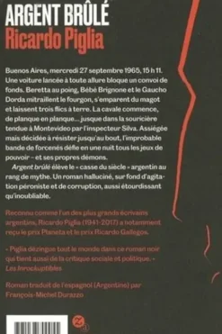 Argent brûlé, Ricardo Piglia