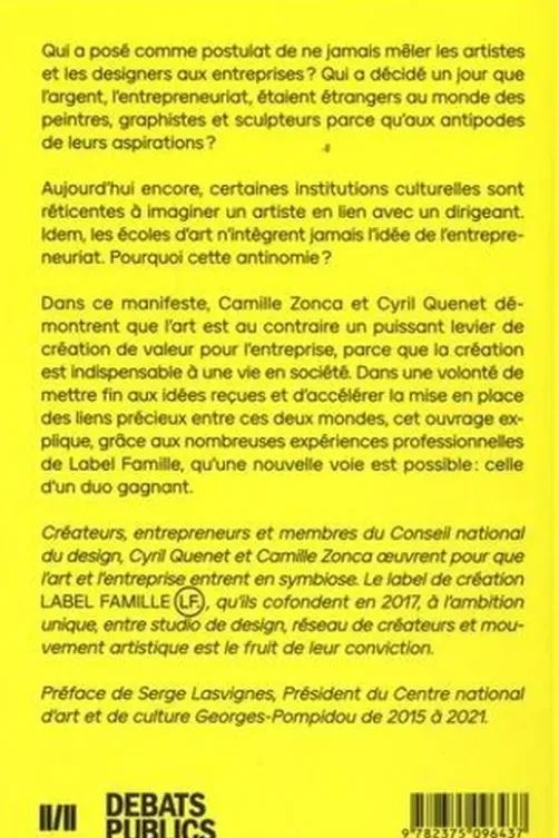 Artistes corporate, Camille Zonca