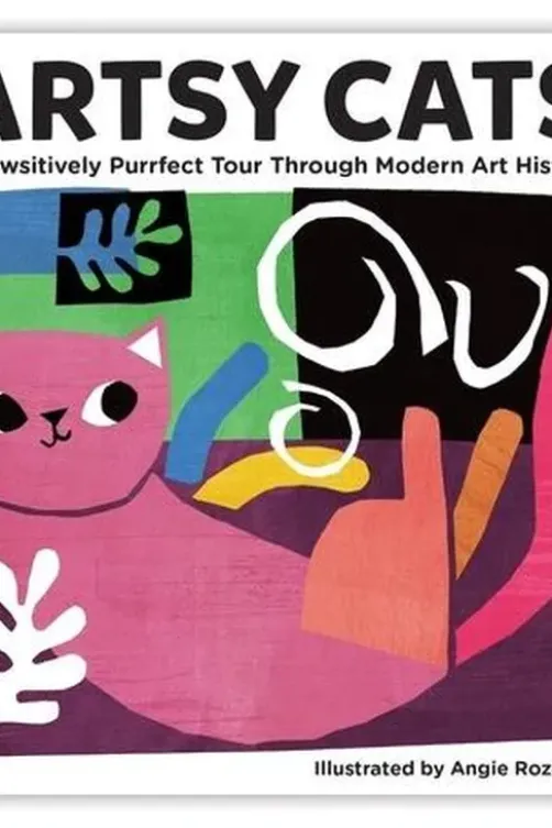 Artsy Cats. Edition en anglais, Angie Rozelaar