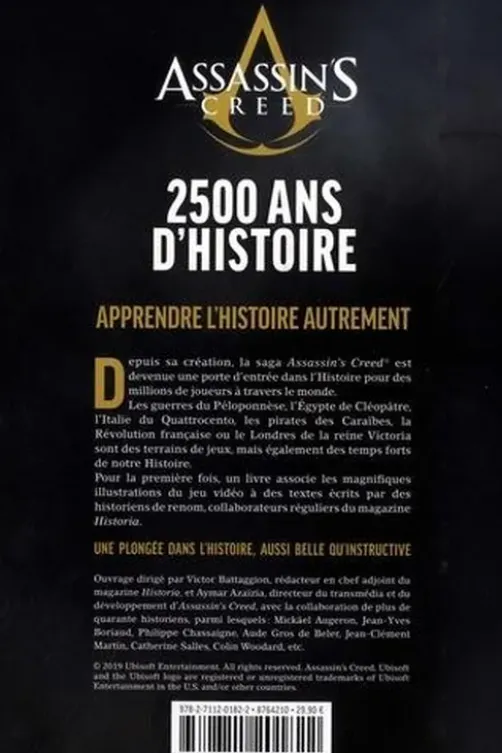 Assassin's Creed. 2 500 ans d'histoire, Aymar Azaïzia