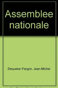ASSEMBLEE NATIONALE, Jean-Michel Dequeker-Fergon