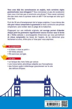 35 astuces pour améliorer votre grammaire simplement ! A2-B1. Avec exercices corrigés, Karine Traverse