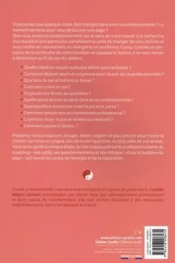10 ateliers yin-yang pour faire bouger sa vie professionnelle, Camille Meyer-Léotard