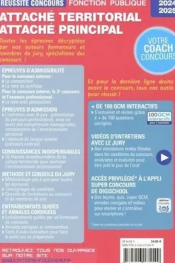 Attaché territorial, Attaché principal. Externe, interne, 3e voie, catégorie A, Edition 2024-2025, Christine Drapp