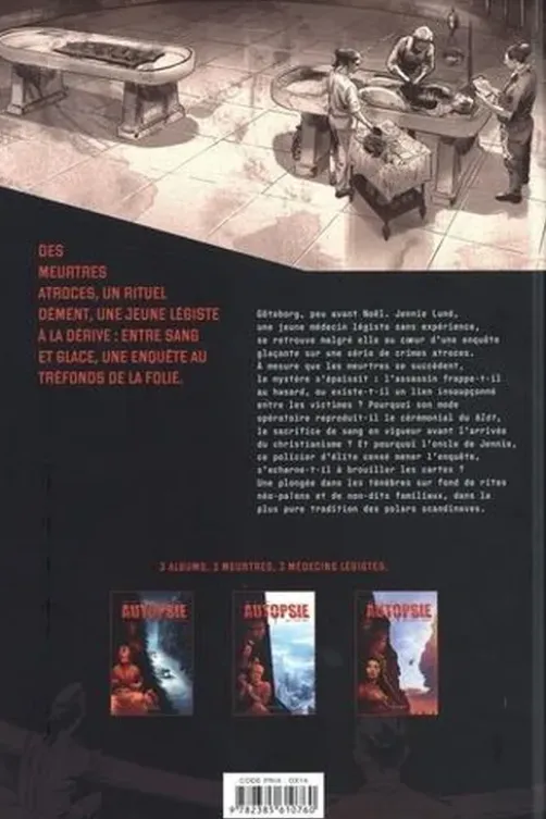 Autopsie Tome 1 : Le Sacrificateur, Antoine Tracqui