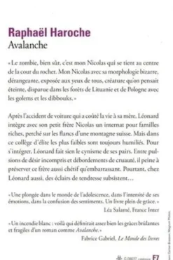 Avalanche, Raphaël Haroche