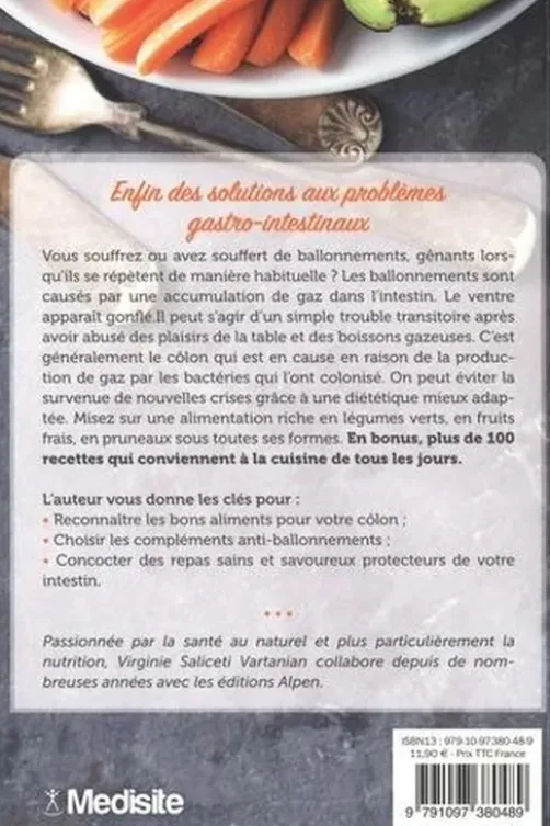 Ballonnements. Enfin des solutions aux problèmes gastro-intestinaux, Virginie Saliceti Vartanian