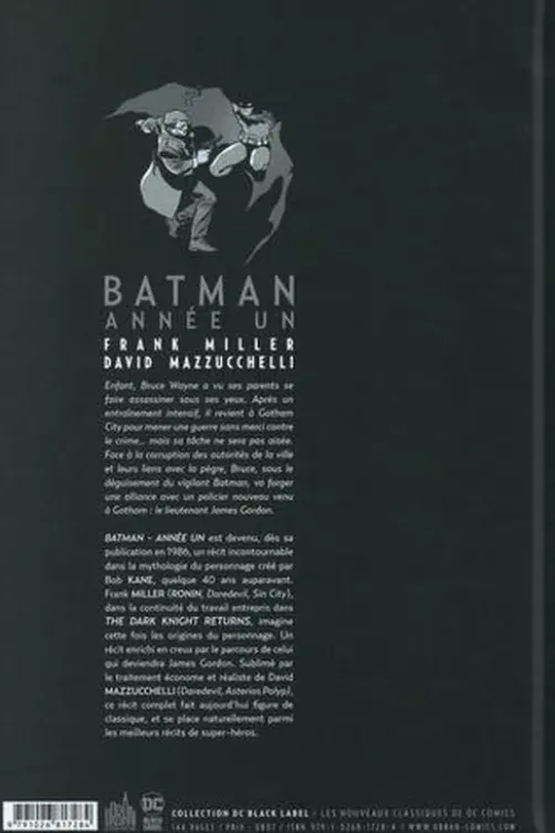 Batman année un, Frank Miller