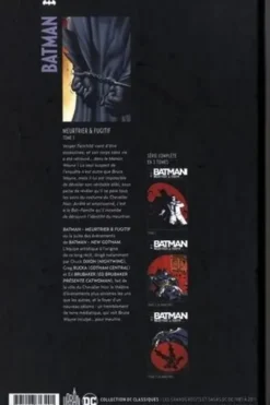 Batman meurtrier et fugitif Tome 1, Greg Rucka