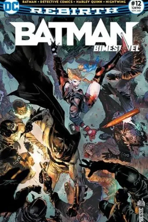 Batman Rebirth N° 12, François Hercouët