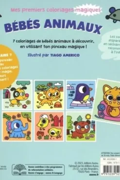 Bébés animaux. Avec 1 pinceau, Tiago Americo