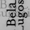 Bela Lugosi. Biographie d'une métamorphose, Edgardo Franzosini