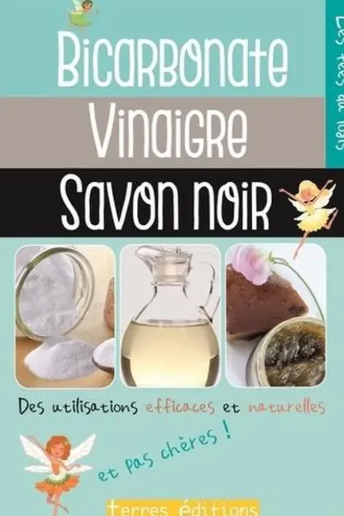 Bicarbonate, vinaigre, savon noir. Des utilisations efficaces, naturelles et pas chères !, Terres éditions