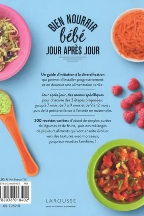 Bien nourrir bébé jour après jour. Des premiers repas à une alimentation de "grand", Fiona Wilcock