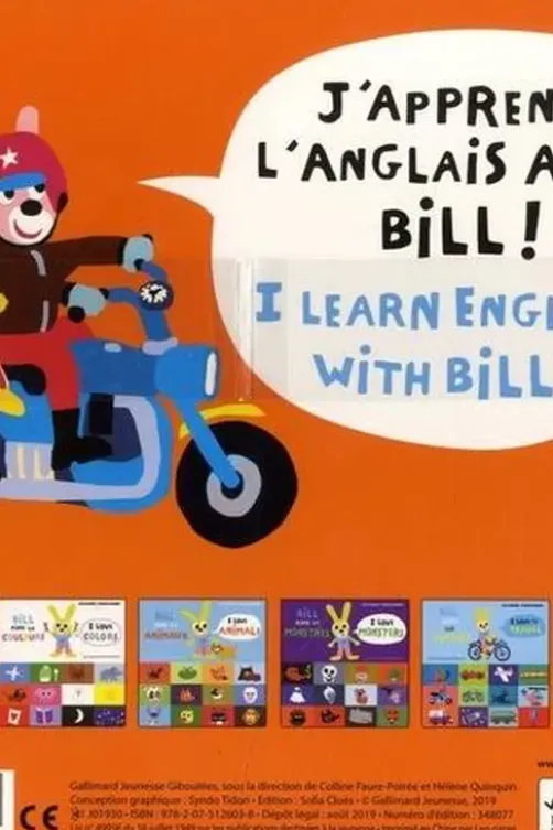 Bill aime les voyages. Edition bilingue français-anglais, Alex Sanders