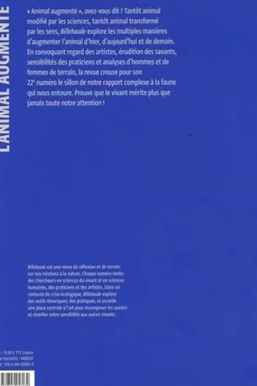 Billebaude N° 22, printemps-été 2023, Antoine Kauffer