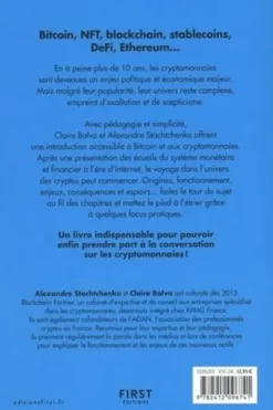 Bitcoin & cryptomonnaies faciles. Comprendre les monnaies numériques et leurs enjeux économiques et politiques, Claire Balva