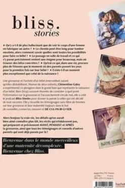 Bliss Stories. Le livre décomplexé sur la grossesse et l'accouchement, Clémentine Galey