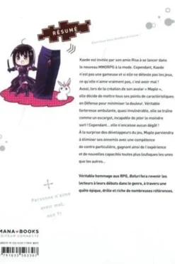 Bofuri : Je suis pas venue ici pour souffrir alors j'ai tout mis en défense Tome 1, Jiro Oimoto