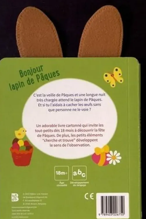 Bonjour lapin de Pâques, Ballon