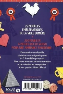 Bonjour Paris. 25 modèles, 200 feuilles pour les réaliser, Joséphine Cormier