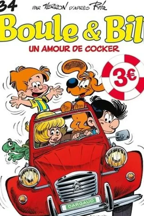 Boule & Bill Tome 34 : Un amour de cocker, Laurent Verron